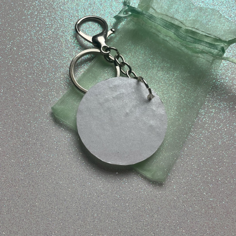 Ritzee Rebel Schitt’s Creek Lightning Bolt David Rose Inspired Bag Charm Keyring - Picture 6 of 7
